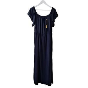 Esmara Dress Women's Size XL 16/18 Maxi Elasticated Off Shoulder Neckline (NWT)